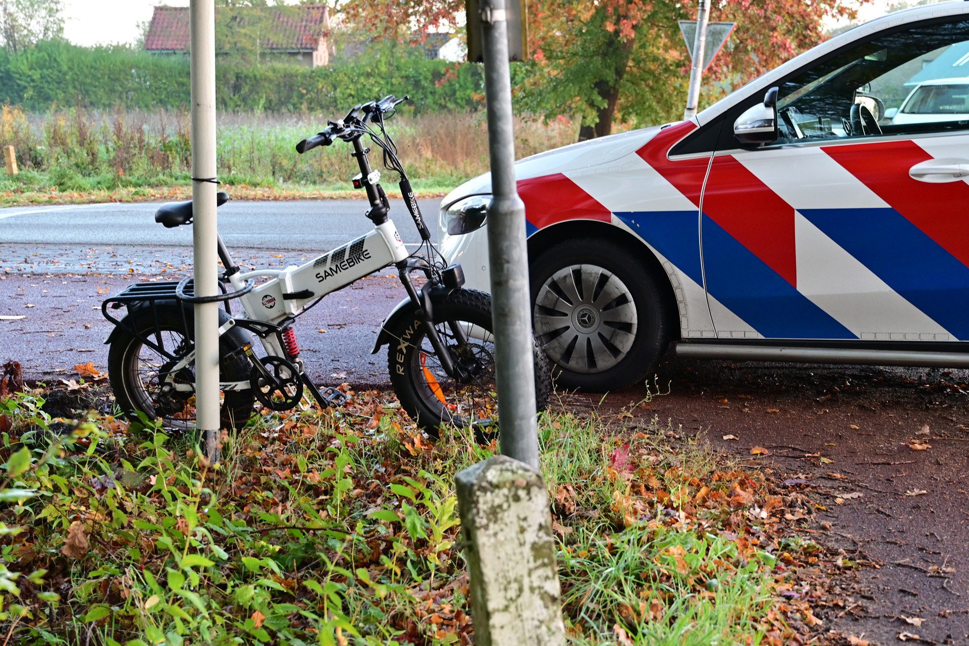 Fatbiker gewond bij aanrijding met personenauto